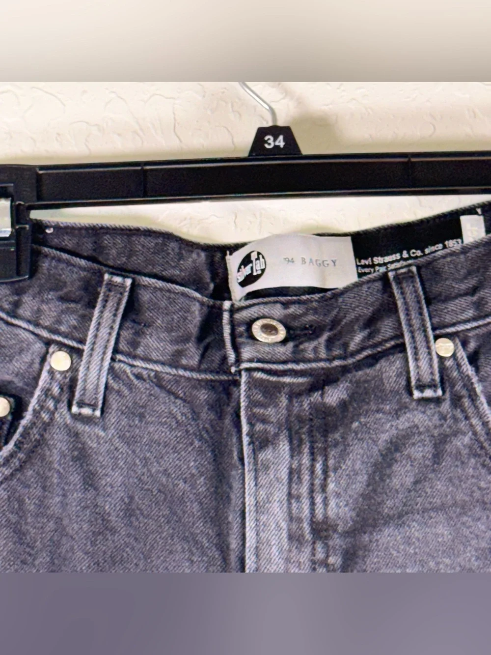 Levi’s ’94 Baggy Jeans 31 Black